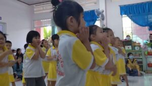 Tiết dạy Làm Quen chữ cái b, d, đ