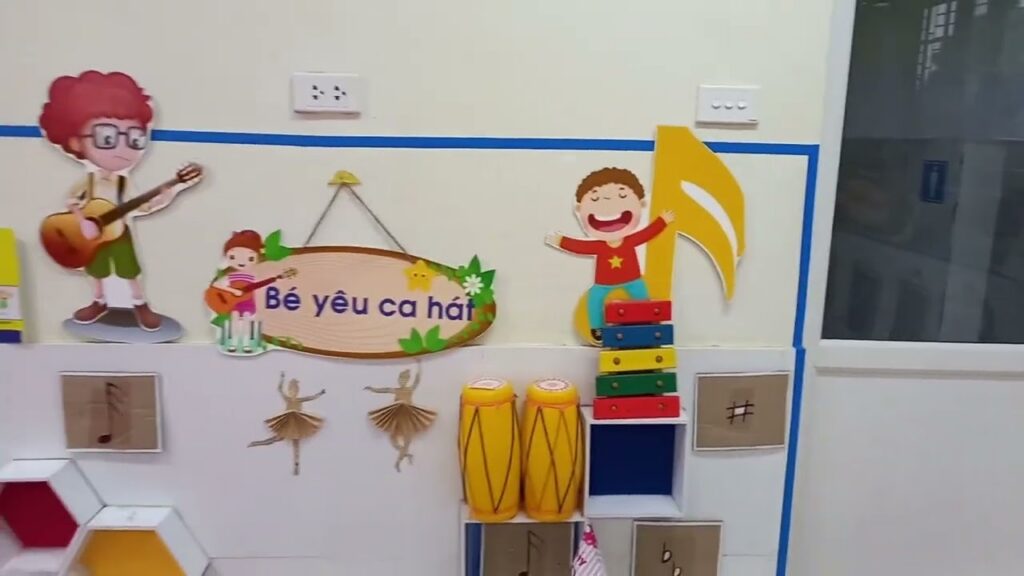 Video Trang trí lớp mẫu giáo 4 tuổi