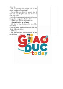 GIÁO ÁN THI GVDG CẤP HUYỆN Tạo hình một số con vật sống dưới nước Trẻ 5 – 6 tuổi