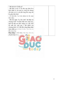 Giáo án múa minh họa đặc sắc “Em đi chơi thuyền” 5 – 6 tuổi