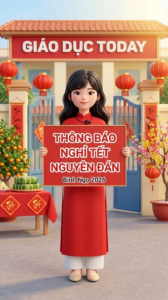 Promt Kịch bản thông báo nghỉ Tết 2026