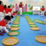 Tiết dạy thể dục thi GVG cấp huyện – Ném xa bằng 1 tay
