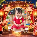 Mẫu file lồng ảnh Trung Thu rất dễ chỉnh sửa cho giáo viên