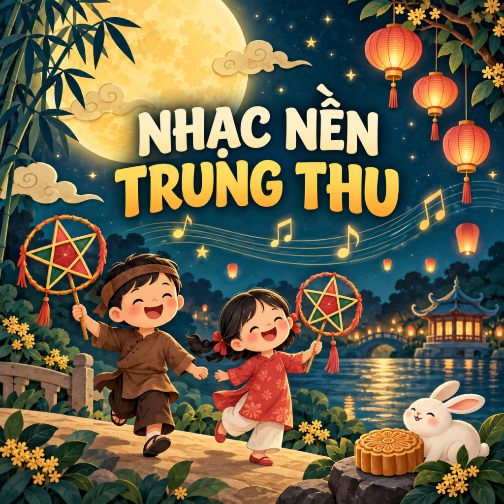 Nhạc nền Trung thu MP3 cho video và hoạt động lớp học
