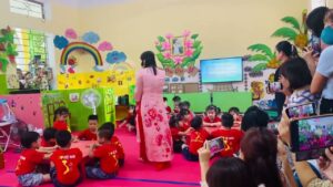 Tiết dạy chuyên đề Dự án: Đồ dùng sử dụng bằng điện trong gia đình – Trẻ 5 tuổi