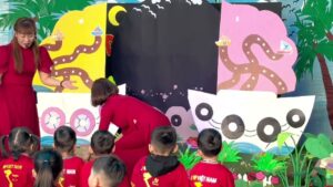 Chuyên đề “Ứng dụng công nghệ AI trong tổ chức HĐGD cho trẻ MN” – Hoạt động: Làm quen chữ cái g, y