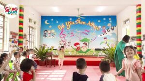 Tiết dạy GVDG Âm nhạc Dạy hát Nhà của tôi – Trẻ 4 – 5 tuổi